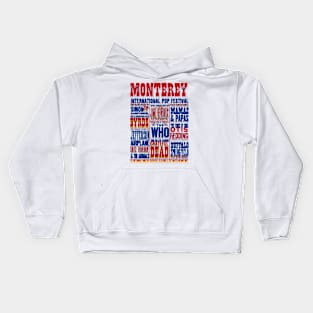 Monterey festival offset graphic Kids Hoodie